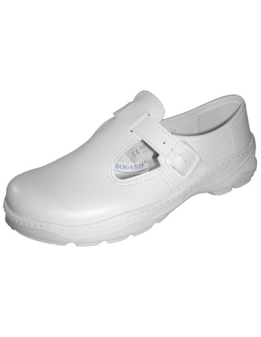 Spożywcze sandały białe Medibut