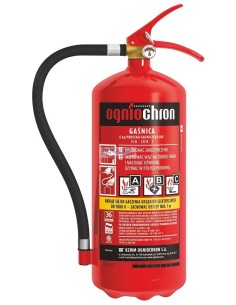 Gaśnica proszkowa OGNIOCHRON GP-6x ABC/MP/E 6kg
