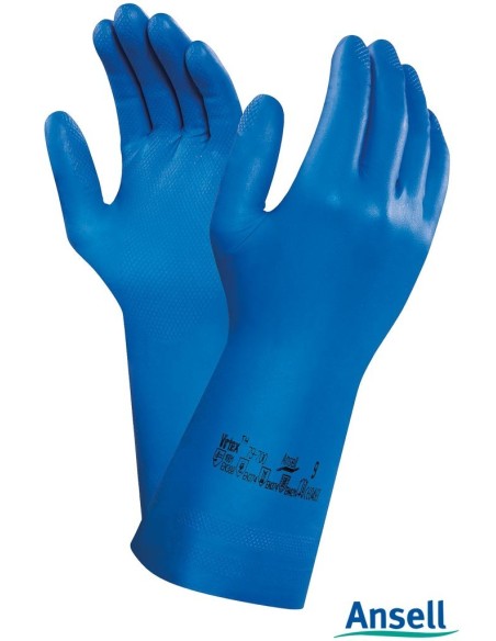 Rękawice nitrylowe ANSELL Virtex 79-700 nitrylowe
