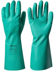 Rękawice ochronne CHEMSTAR 114.1000 nitrylowe
