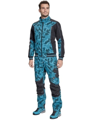 Spodnie robocze do pasa Cerva NEURUM CAMOUFLAGE