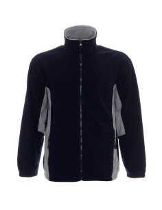 SWING - Bluza polar Promostars - granat+szary 2