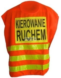 Kamizelka narzutka KIEROWANIE RUCHEM