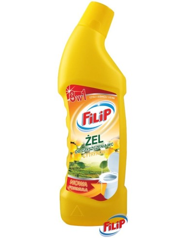 Żel do wc FILIP 3w1 750ml cytryna